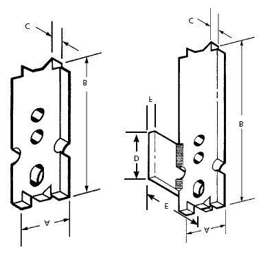 Erection Anchor With Shear Plate